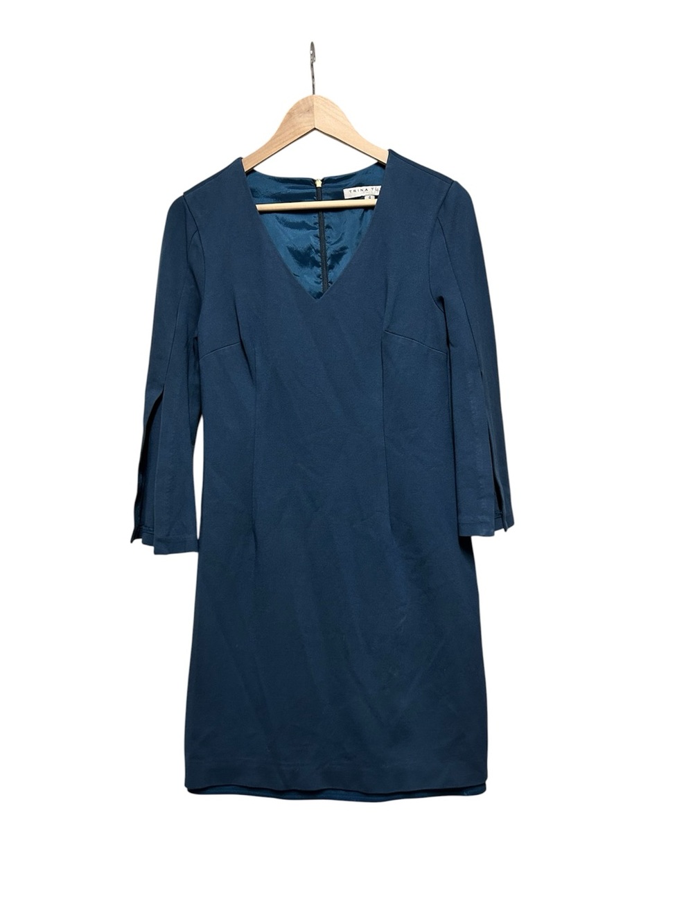 Trina Turk Blue Bouquet Dress
